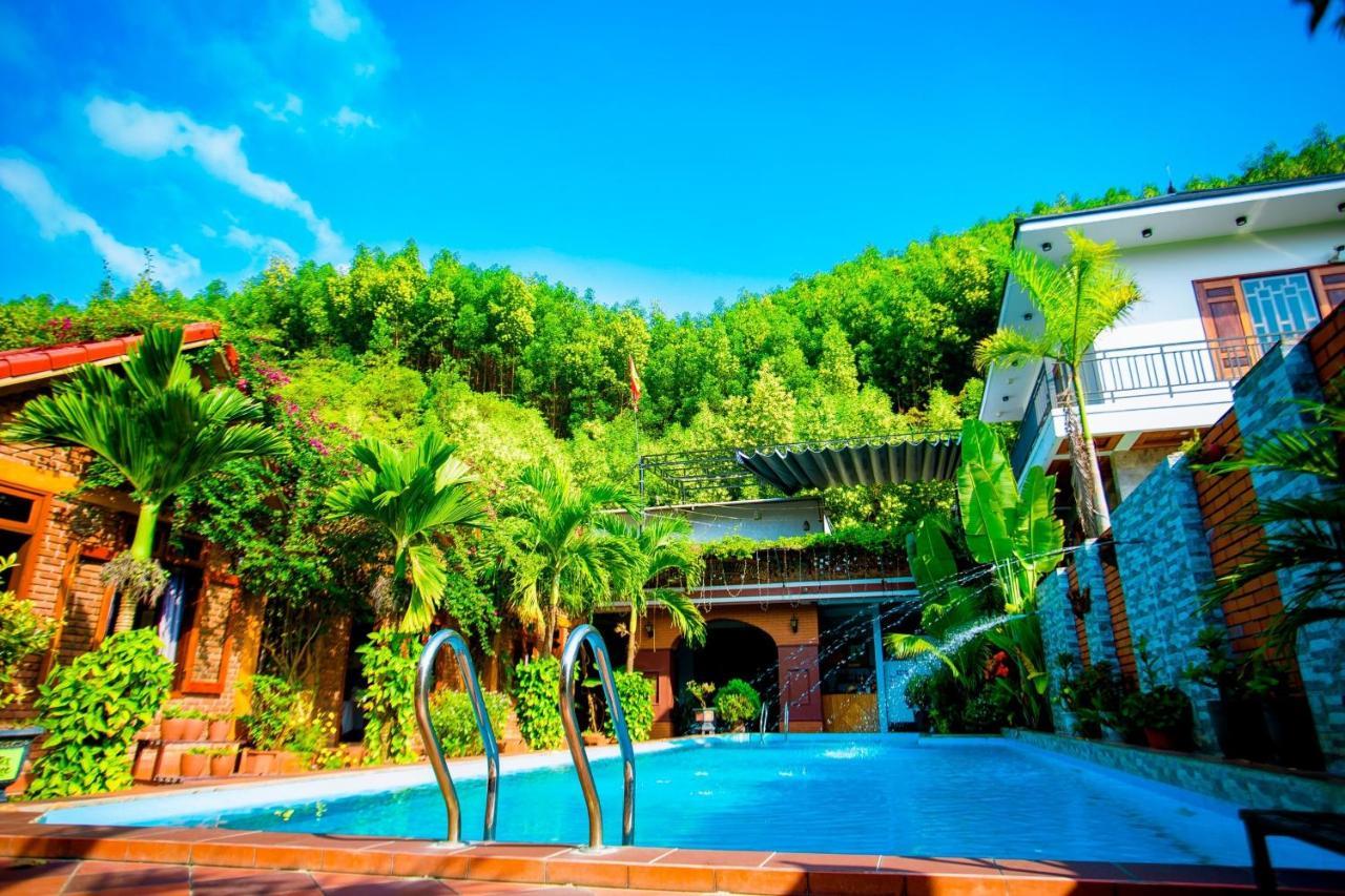 Hillside View Bungalow Homestay フォンニャ エクステリア 写真