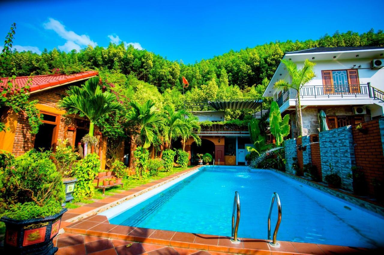 Hillside View Bungalow Homestay フォンニャ エクステリア 写真