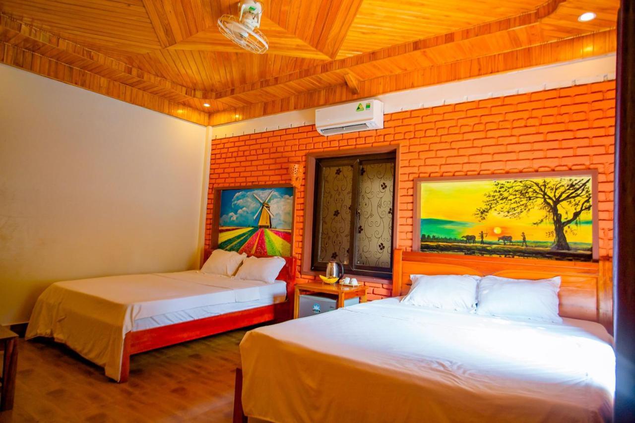 Hillside View Bungalow Homestay フォンニャ エクステリア 写真
